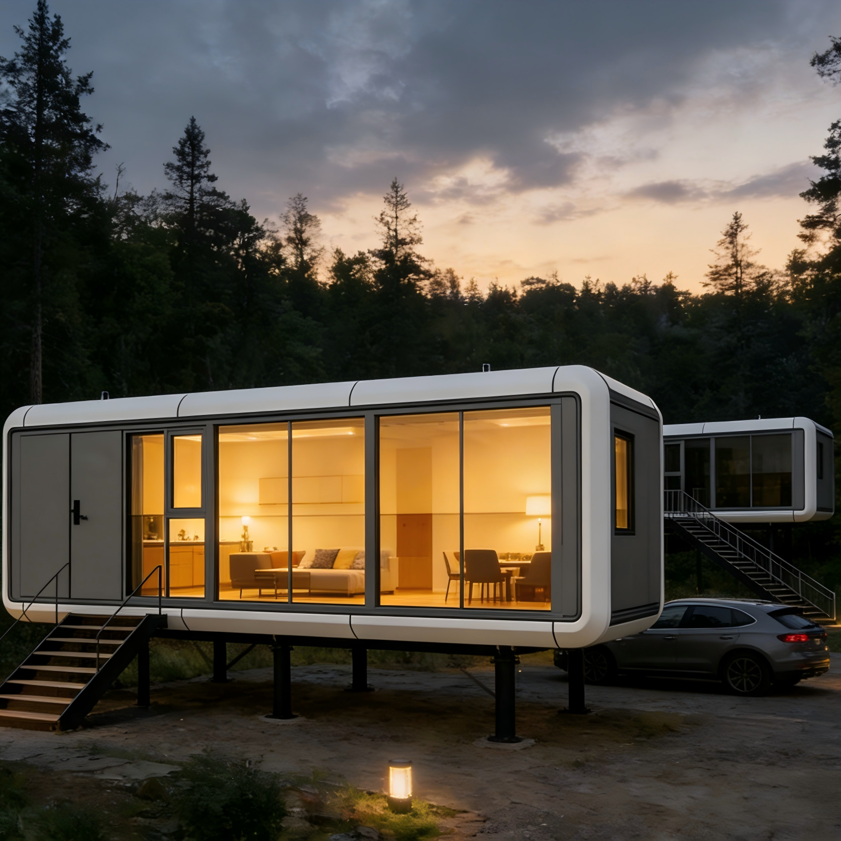 Weltraumkapselhaus E3